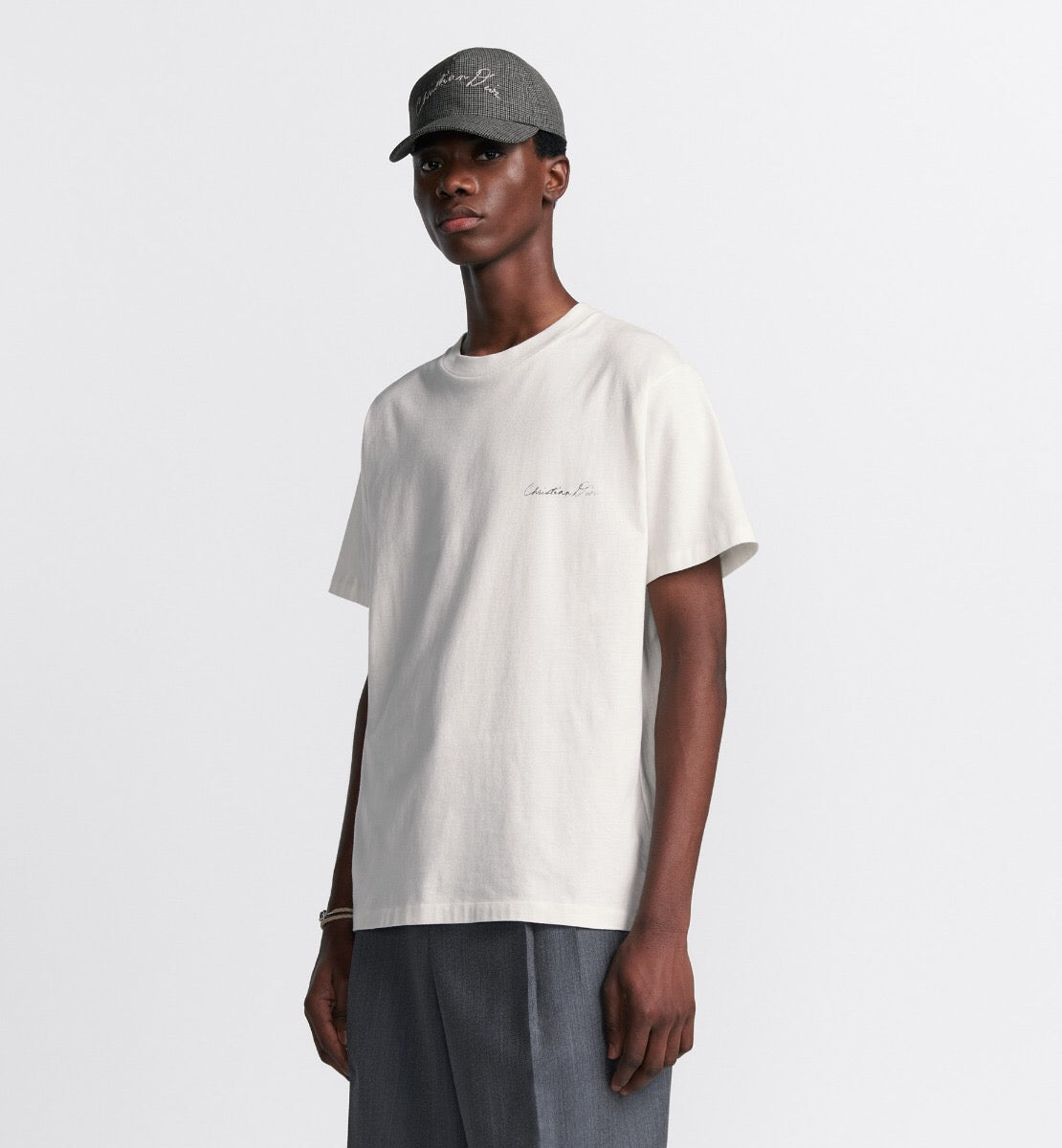 Handwritten Christian Dior T-Shirt, Relaxed Fit